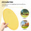 Foldable Round Fan-Yellow 5