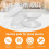 10 Pcs Double Sided Suction Cup - Sucker Pads for Glass, Plastic - 30Mm Width 5