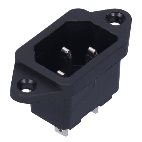 3Pins Πίνακας εισόδου Υποδοχές εισόδου IEC320C14AC Υποδοχή βουλώματος τροφοδοσίας 2