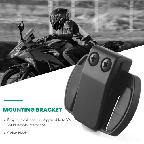 2 Pcs Vnetphone V6 V4 V2-500C Intercom Accessories,Helmet Intercom Clip Mounting Bracket,Motorcycle BT  Intercom Headset Accessories 2