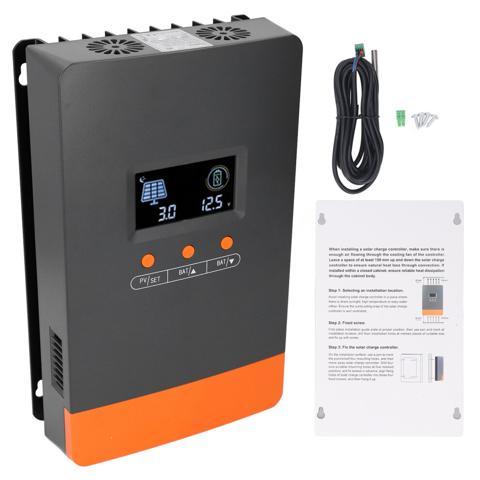MPPT Solarladeregler 100A 12 24 36 48V