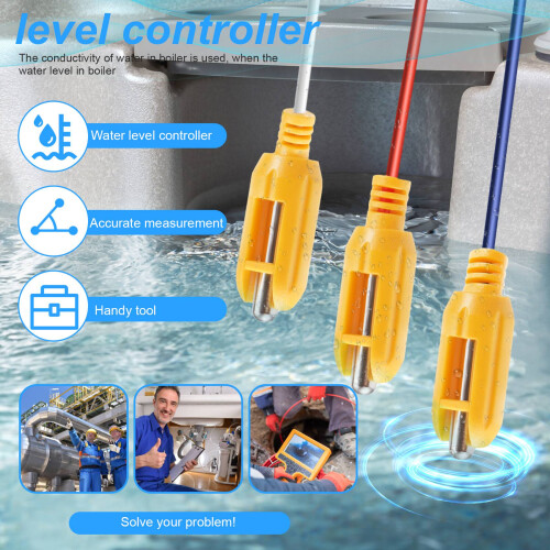 1.5M/ 2.5M/3.5M(a group of 3 colors) Water level controller, level controller tank water level control induction sensor  three probe 2