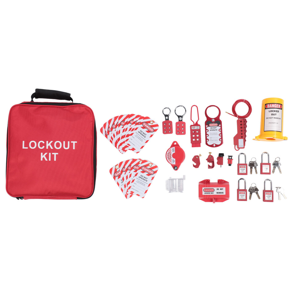 Lockout-Tagout-Kit, Leistungsschalterschlösser,