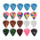 20pcs Colorful Celluloid Thin Guitar Picks 0.46mm / 0.71mm Color Random 2