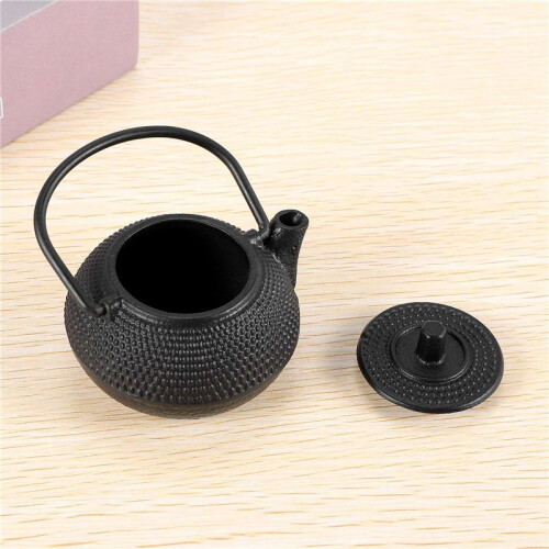 50ml Japanese Style Cast Iron Kettle Teapot Comes + Strainer Tea Pot 2