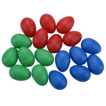18Pcs Egg Shakers Kunststoff Egg Music Shakers für Kinder Maracas Eggs Percussion Toys