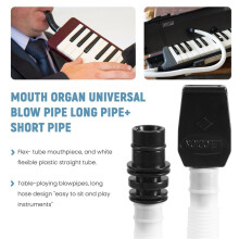 Flexibele Buis Mondharmonica Pianica Mondstuk Muziekinstrumentaccessoires voor 32/37 Toetsen Melodica