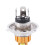 H4 18W 2000LM Motorcycle LED Headlight Bulb 3 COB Hi/Lo Super Bright Lamp Light 5