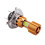 H4 18W 2000LM Motorcycle LED Headlight Bulb 3 COB Hi/Lo Super Bright Lamp Light 3