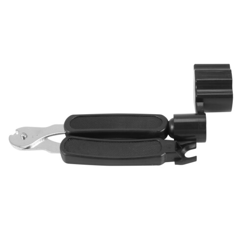 Black 3 in 1 Multifunction Guitar String Winder String Cutter Pin Puller 1