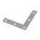 Angle Plate Corner Brace Flat L Shape Repair Bracket 80mm x 80mm 4