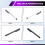 2 X Pennino stylus per /Itouch//Touchscreen dispositivo, 1 argento 1 neto 5