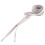 Trainers Plastic Tips 52.4 Long Grey Flat Wide Shoe Laces Strings 2pcs 2