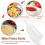 Clear White Plastic Sauce Oil Liquid Dispensing Squeeze Bottle 300ml 4