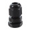 8 PCS PG7 Black Plastic Waterproof Cable Gland Connector 3-6.5mm 4