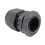 50 x Black Plastic Waterproof Connector PG11 5-10mm Diameter Cable Gland 5