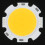 5W Chip Light Round COB Super Bright LED Light LED Lamp Bulbs Warm White DC15-17V 7
