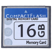 Professional 16GB Compact Flash Memory Card(White&)