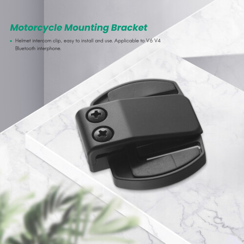 2 Pcs Vnetphone V6 V4 V2-500C Intercom Accessories,Helmet Intercom Clip Mounting Bracket,Motorcycle BT  Intercom Headset Accessories 2