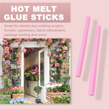 10pcs 100mm x 7mm Adhesive Hot Melt Glue Sticks For Hot Melt Glue Gun