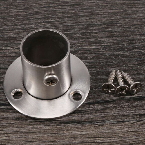 Placard Penderie 22Mm Dia Pipe Hanging Rail Rod End Support Support 1