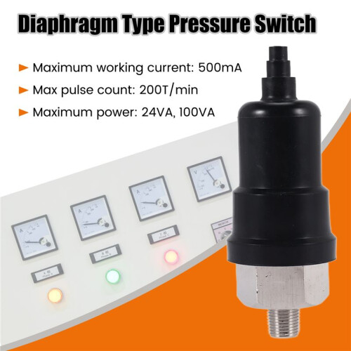 1/8 inch Male QPM11-NO Adjustable Diaphragm Type Pressure  Normal Open 1
