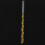 50 Pcs Titanium Coated High Speed Steel Drill Bit Set Tool 1/1.5/2/2.5/3mm 8