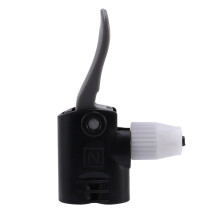 Bike Bicycle Dual Pump Nozzle Valve Connector Hose Adapter Pumping Parts