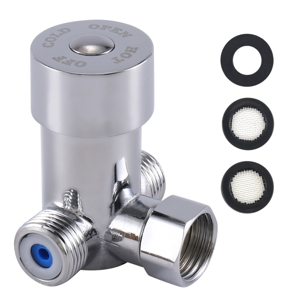 G1/2 Hot Cold Water Mixing Valve Thermostatic Mixer Temperature Control For Automatic Faucet 6031002583240