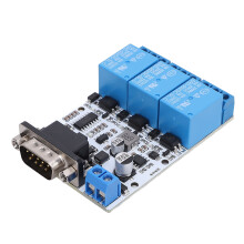 Relay Module for MODBUS RTU RS232 – 8-Bit, 3 Channel, 5-32V