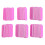 100Pcs Nail Files Double Color Wooden  Buffer Sanding 180/240 Disposable Manicure Tools 4