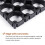 10PC 18650 Battery 4x5 Cell Spacer Radiating Shell Plastic Holder Bracket 18.4mm 4