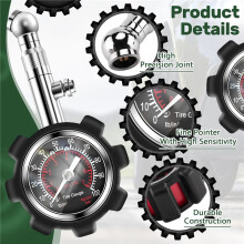 Car 100Psi Multi-Function Tire Pressure Gauge Tire Pressure Monitoring Meter Tire Pressure Gauge