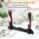 2 Livelli Katana Samurai Sword Holder Appendiabiti Nero Appendiabiti in Cotone Rosso 3