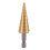 3 pcs HSS Titanium Step Drill Bit Set & 1 pcs Automatic Center Punch 6