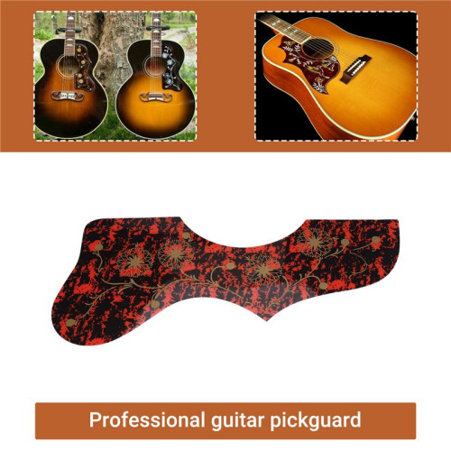SköLdpaddsdekoration EJ200 Stil Akustisk Gitarr Pickguard, SköLdpadda 1