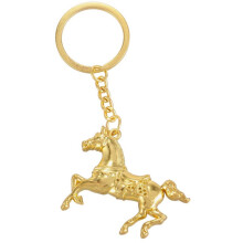 DIY Mode Pferd Schluesselanhaenger Auto Keychain Ring Keyfob Zink Legierung Schluesselanhaenger