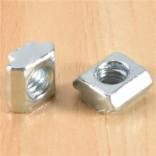 50pcs M5 T Sliding Nut Zin-Plated Carbon Steel T Sliding Nut for 2020 Aluminum Profile
