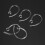 5x Universal Small Clamp  Ear Hook Loop Clip Replacement Clear 4