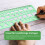 Green Plastic Circles Squares Hexagons Geometric Template Ruler 0-20cm 4