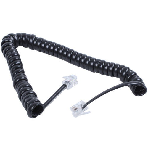 Sostituzione RJ9 4P4C telefonica linea nero