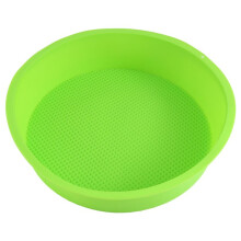Formy Silikonowe do Pieczenia 26 Cm/10 Cali OkrąGłe Ciasto Forma do Pieczenia Niebieskie i Zielone Kolory Są Losowe
