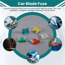 50pc Slim Low Profile Blade Fuse APS ATT Car Truck RV 10/15/20/25/30AMP Set