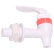 Spare Part Faucet Plastic Tap Drain Tap Dispenser White