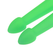 Pair of 5A Drumsticks Nylon Stick for Drum Set  Professional Green