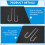 6pcs Acrylic Pipe U Shape Tube Bend for Aquarium Co2 System/Diffuser 4