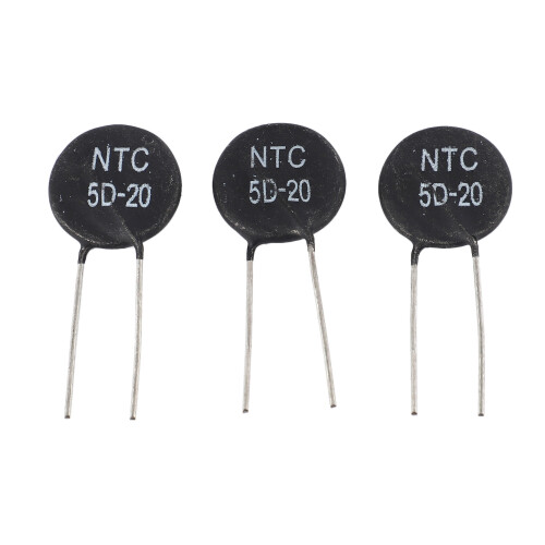 Termistor Do Limitador de Corrente de  de DetecçãO Ntc 5D-20 5 Ohm