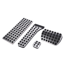 Accessoires de Voiture Pour C E S Glk Slk Cls Sl-Classe W203 W204 W211 W212W210 Amg,Tampon de Repose Pieds de Frein D'Accélérateur(4