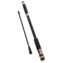 AL800 UHF VHF Telescopic BNC Antenna High Quality for Portable Two Way Radio TK-208 TK-308 For Walkie Talkie IC-V85