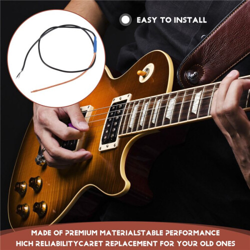 Acoustic Guitar Saddle Piezo Bridge Pickup Soft with 2.5 Jack 2